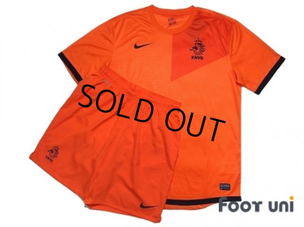 Photo1: Netherlands Euro 2012 Home Shirts and shorts Set w/tags (1)