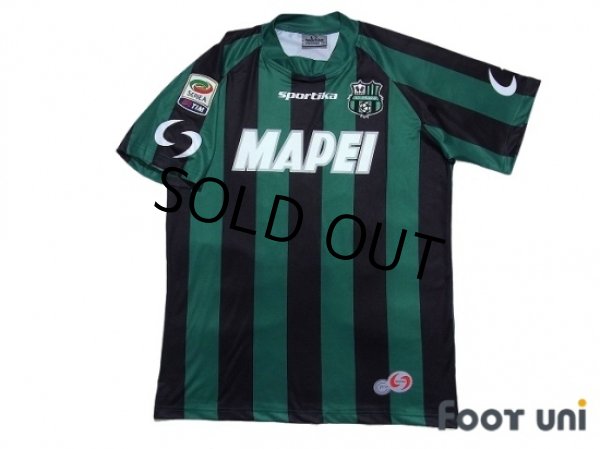 Photo1: Sassuolo 2014-2015 Home Shirt #25 Berardi Serie A Tim Patch/Badge w/tags (1)