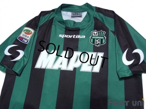 Photo4: Sassuolo 2014-2015 Home Shirt #25 Berardi Serie A Tim Patch/Badge w/tags (4)