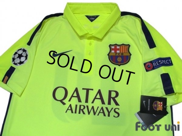 Photo4: FC Barcelona 2014-2015 3rd Shirts and shorts Set #10 Messi w/tags (4)