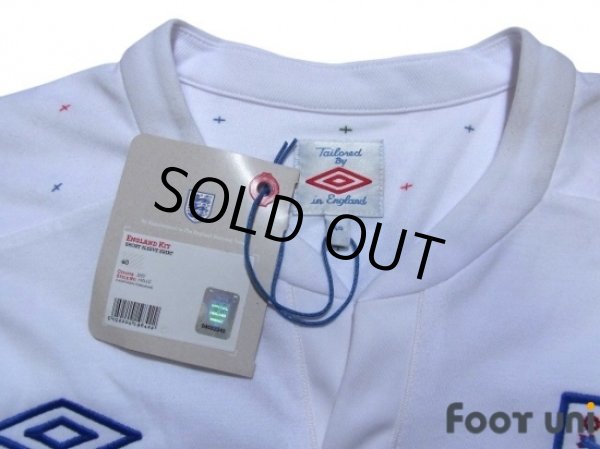 Photo5: England 2011 Home Shirt #10 Rooney w/tags (5)