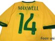 Photo4: Brazil 2014 Home Shirt #14 Maxwell (4)