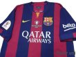 Photo3: FC Barcelona 2014-2015 Home Shirt #10 Messi Copa Del Rey Patch/Badge w/tags (3)