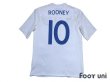Photo2: England 2011 Home Shirt #10 Rooney w/tags (2)