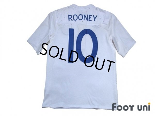 Photo2: England 2011 Home Shirt #10 Rooney w/tags (2)