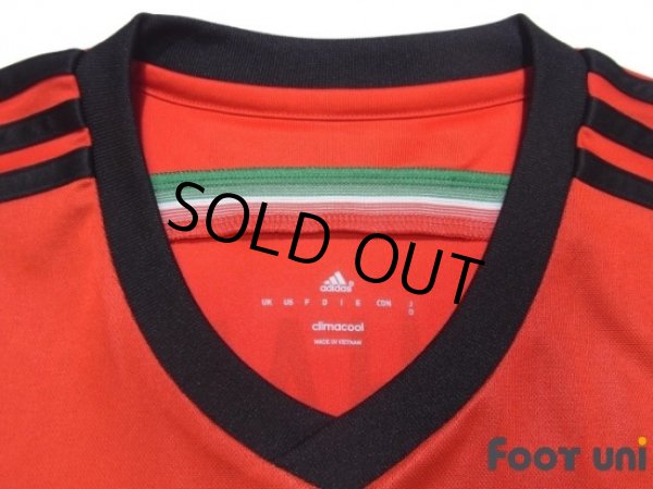 Photo6: Mexico 2014 Away Shirt #14 Chicharito (6)