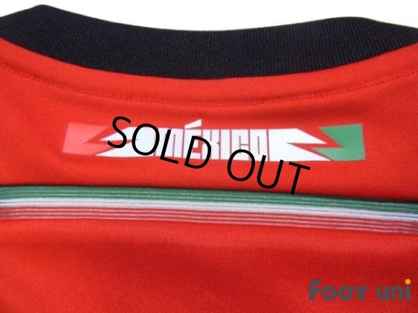 Photo7: Mexico 2014 Away Shirt #14 Chicharito (7)