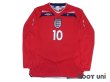 Photo1: England 2008 Away Long Sleeve Shirt #10 Gerrard (1)