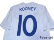 Photo4: England 2011 Home Shirt #10 Rooney w/tags (4)