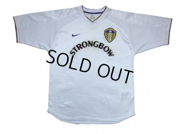 Photo1: Leeds United AFC 2000-2002 Home Shirt (1)