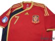 Photo3: Spain 2009 Home Shirt #7 David Villa FIFA Confederations Cup South Africa 2009 Patch/Badge (3)