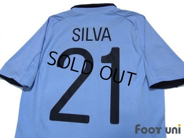 Photo4: Manchester City 2012-2013 Home Shirt #21 Silva (4)