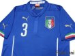 Photo3: Italy 2014 Home Shirt #3 Chiellini (3)