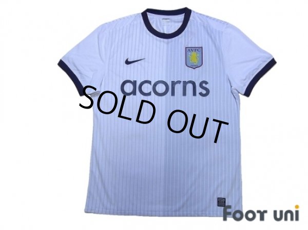 Photo1: Aston Villa 2009-2010 Away Authentic Shirt w/tags (1)