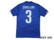 Photo2: Italy 2014 Home Shirt #3 Chiellini (2)