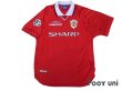 Photo1: Manchester United 1999-2000 Home Shirt #7 Beckham w/tags (1)