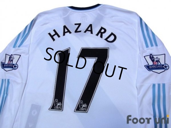 Photo4: Chelsea 2012-2013 Away Long Sleeve Shirt #17 Hazard BARCLAYS PREMIER LEAGUE Patch/Badge w/tags (4)