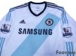 Photo3: Chelsea 2012-2013 Away Long Sleeve Shirt #17 Hazard BARCLAYS PREMIER LEAGUE Patch/Badge w/tags (3)