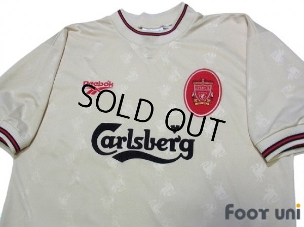 Photo4: Liverpool 1996-1997 Away Shirts and shorts Set (4)