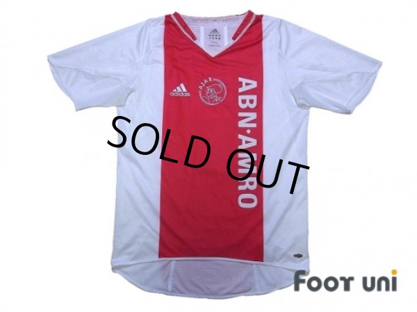 Photo1: Ajax 2004-2005 Home Authentic Shirt (1)