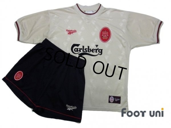 Photo1: Liverpool 1996-1997 Away Shirts and shorts Set (1)