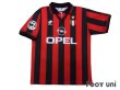 Photo1: AC Milan 1996-1997 Home Shirt #18 Baggio Lega Calcio Patch/Badge (1)