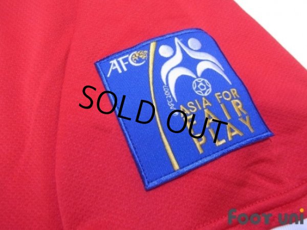 Photo7: Urawa Reds 2008 Home Shirt #22 Abe ACL Patch/Badge AFC Asia For Fair Play Patch/Badge (7)
