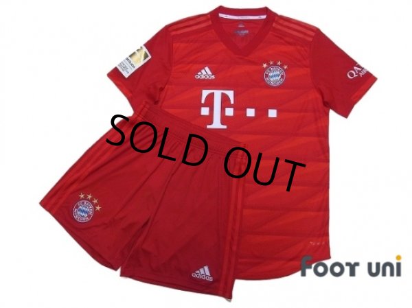 Photo1: Bayern Munchen 2019-2020 Home Authentic Shirts and shorts Set (1)