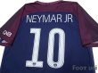 Photo4: Paris Saint Germain 2017-2018 Home Shirt #10 Neymar Jr (4)