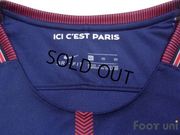 Photo5: Paris Saint Germain 2017-2018 Home Shirt #10 Neymar Jr (5)