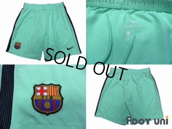 Photo8: FC Barcelona 2016-2017 3rd Shirts and shorts Set #10 Messi La Liga Patch/Badge (8)