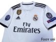 Photo3: Real Madrid 2018-2019 Home Shirts #28 Vinicius JR (3)