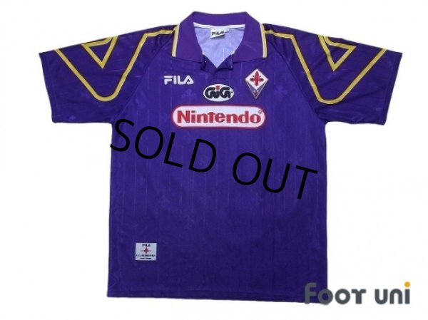 Photo1: Fiorentina 1997-1998 Home Shirt #10 Rui Costa (1)