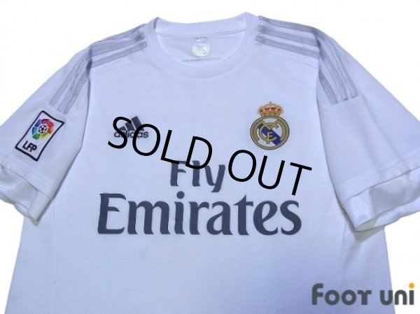 Photo3: Real Madrid 2015-2016 Home Shirt #19 Modric LFP Patch/Badge (3)