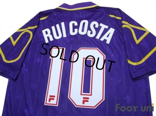 Photo4: Fiorentina 1997-1998 Home Shirt #10 Rui Costa (4)