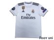 Photo1: Real Madrid 2018-2019 Home Shirts #28 Vinicius JR (1)
