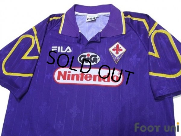 Photo3: Fiorentina 1997-1998 Home Shirt #10 Rui Costa (3)