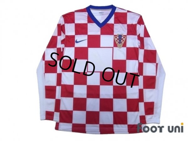 Photo1: Croatia 2008 Home Authentic Long Sleeve Shirt w/tags (1)