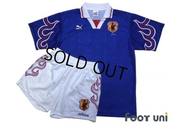 Photo1: Japan 1996 Home Shirts and shorts(1997') Set (1)