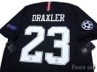 Photo4: Paris Saint Germain 2018-2019 3rd Shirt #23 Draxler w/tags (4)