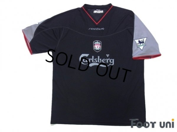 Photo1: Liverpool 2002-2004 Away Shirt #17 Gerrard The F.A. Premier League Patch/Badge (1)