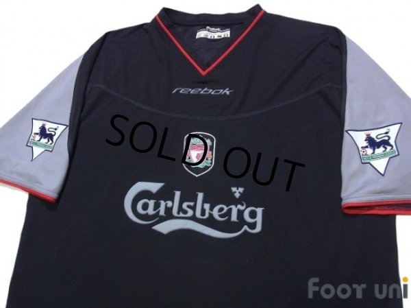 Photo3: Liverpool 2002-2004 Away Shirt #17 Gerrard The F.A. Premier League Patch/Badge (3)