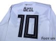 Photo4: Germany 2018 Home Long Sleeve Shirts and shorts Set #10 Ozil (4)