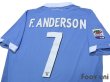 Photo4: Lazio 2014-2015 Home Authentic Shirt #7 F.Anderson w/tags (4)