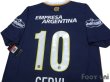 Photo4: Rosario Central 2015 Home Shirt #10 Cervi w/tags  (4)