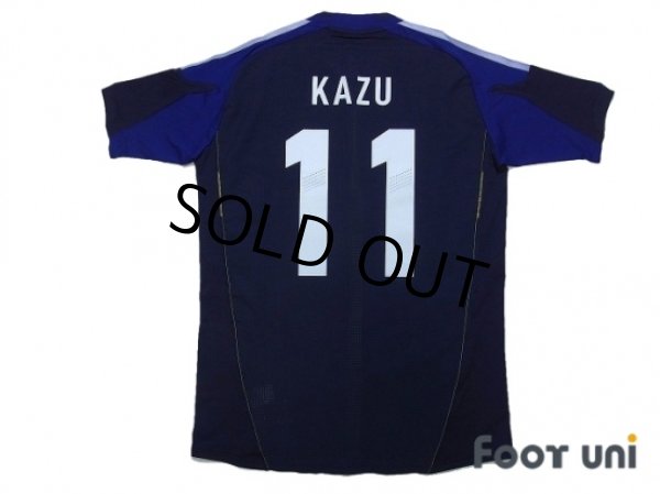 Photo2: Japan 2012 Home Authentic Futsal Shirt #11 Kazu w/tags (2)
