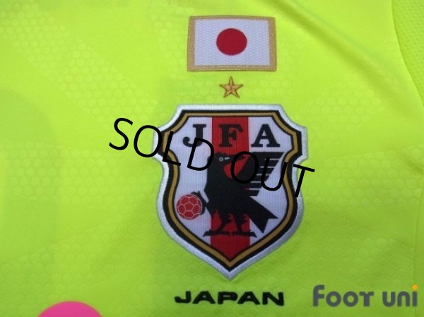 Photo7: Japan Women's Nadeshiko 2014-2015 Away Shirt #16 Iwabuchi FIFA World Champions 2011 Patch/Badge w/tags (7)