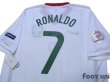 Photo4: Portugal Euro 2008 Away Shirt #7 Ronaldo UEFA Euro 2008 Patch/Badge w/tags (4)
