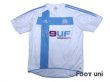 Photo1: Olympique Marseille 2004-2005 Home Authentic Shirt (1)