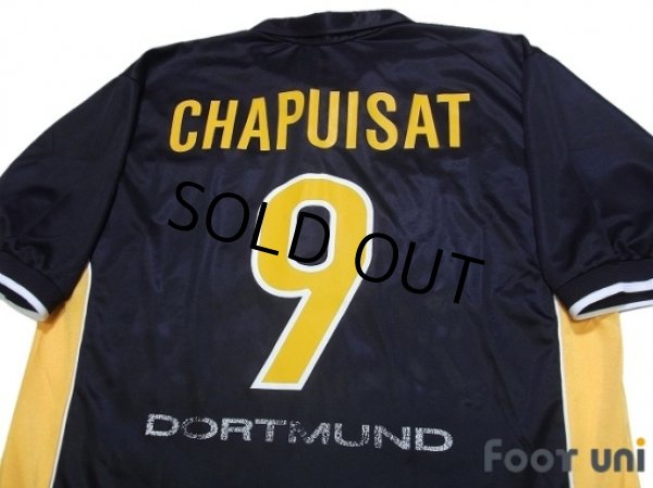 Photo4: Borussia Dortmund 1998-2000 Away Shirt #9 Chapuisat (4)